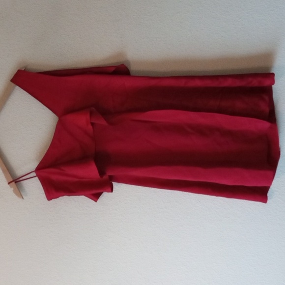 Diane Von Furstenberg Red Dress NEW Label Last Fall - Picture 5 of 6